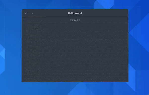 Gif of the above code in action